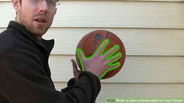 Image intitulée Spin de Basket-ball sur Votre Doigt à l